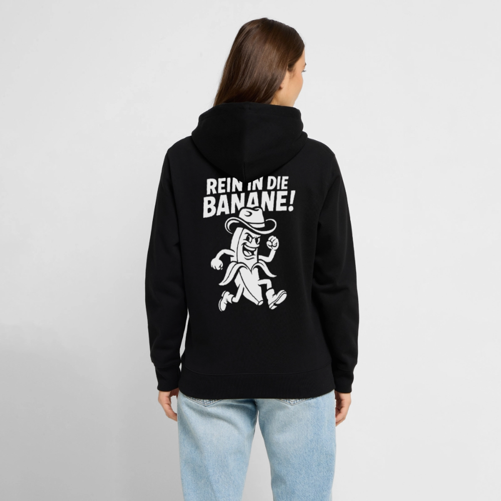 Lil Berlin Unisex Hoodie - Rein In Die Banane! - Schwarz