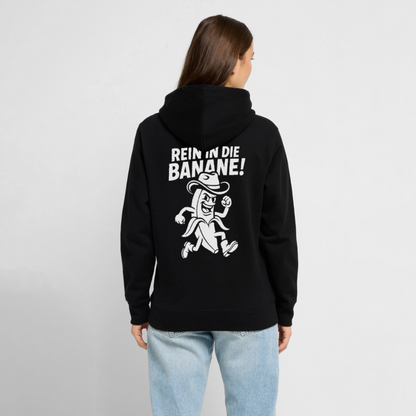 Lil Berlin Unisex Hoodie - Rein In Die Banane! - Schwarz