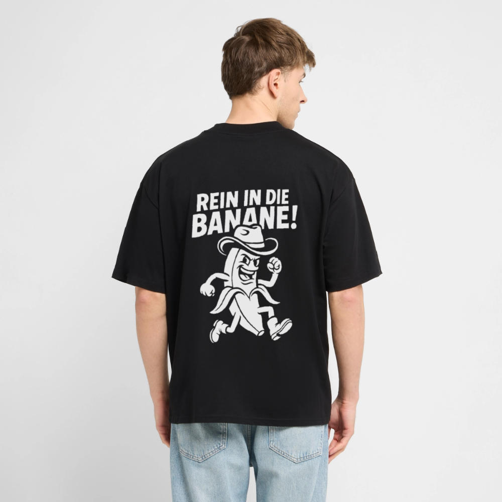 Lil Berlin Oversized T-Shirt - Rein In Die Banane! - Schwarz