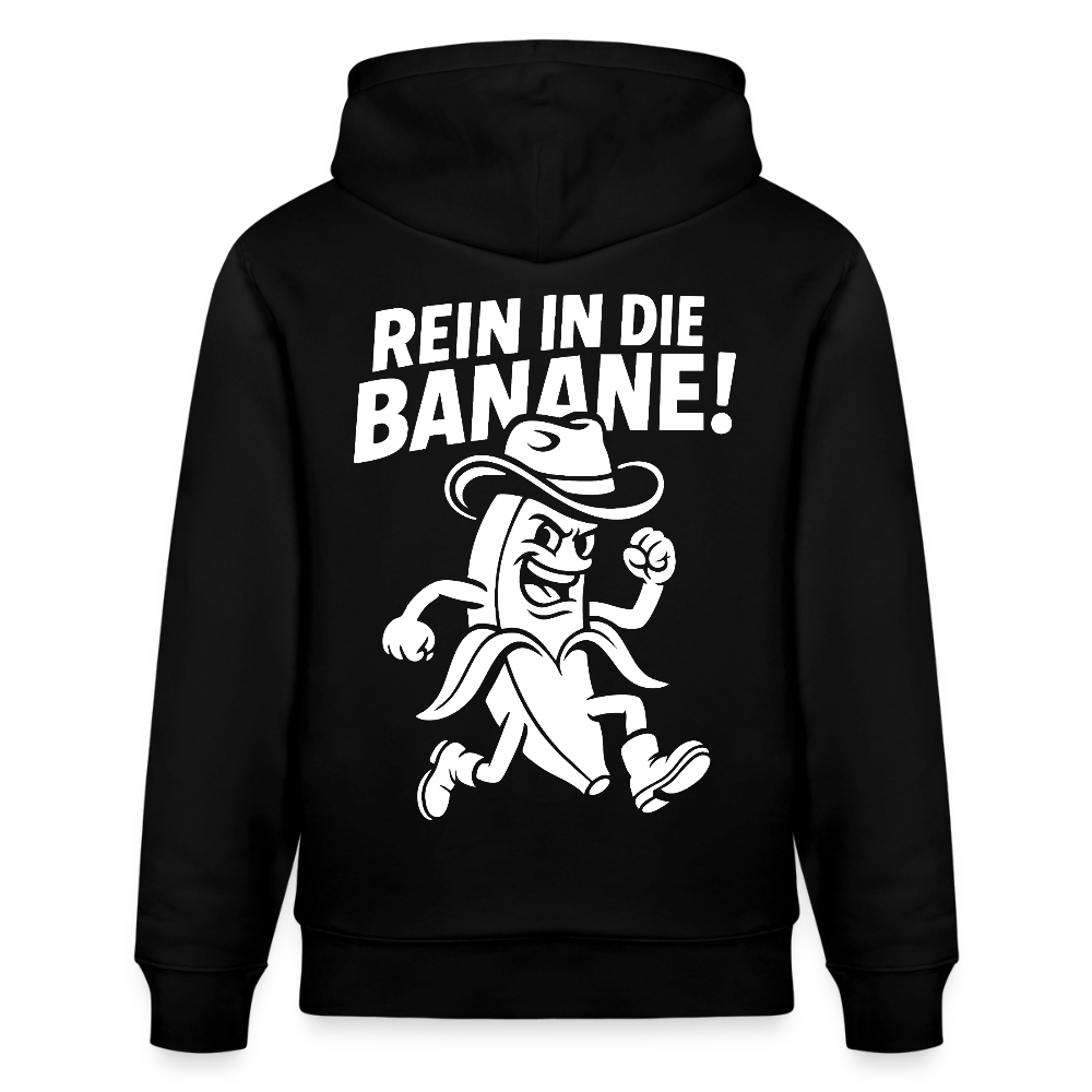 Lil Berlin Unisex Hoodie - Rein In Die Banane! - Schwarz