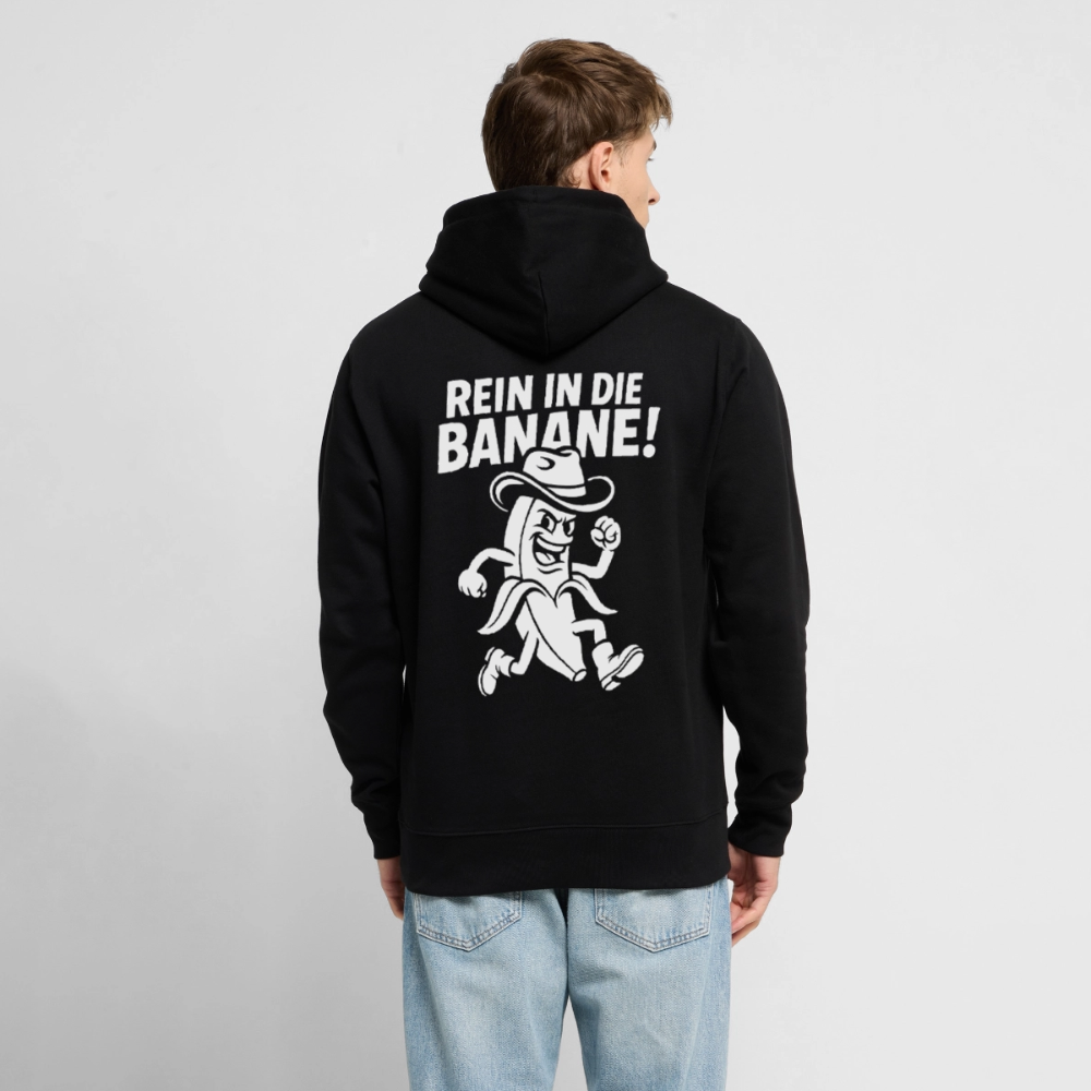 Lil Berlin Unisex Hoodie - Rein In Die Banane! - Schwarz